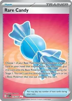 Rare Candy - 175/132 - Pokemon Mega Evolution Ultra Rare NM - Image 1