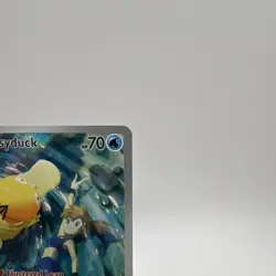 Pokemon Misty's Psyduck Full Art Holo Illustration Rare 193/182 Sv10 HP 70 - Image 3