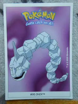 ONIX #95 - DUNKIN BOOMER 2000 - POKEMON - TRES BON ETAT - Image 1