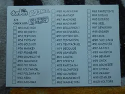 ONIX #95 - DUNKIN BOOMER 2000 - POKEMON - TRES BON ETAT - Image 4