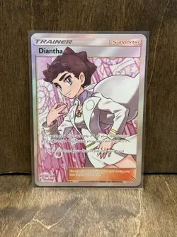 Pokemon TCG Full Art Holo Supporter Trainer Lot (5) Diantha Mallow & More - Image 1