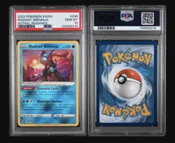 2022 POKEMON SWORD & SHIELD ASTRAL RADIANCE #046 RADIANT GRENINJA PSA 10 - Image 2