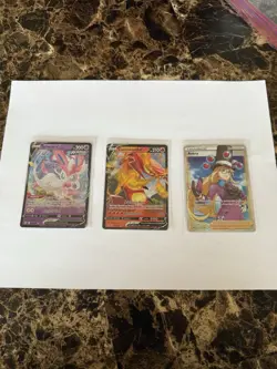 Lot Of 3 Holo Pokemon Avery 187/198 Ultra Rare Chilling Reign TCG Trainer - Image 1