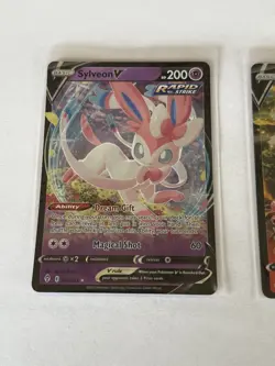Lot Of 3 Holo Pokemon Avery 187/198 Ultra Rare Chilling Reign TCG Trainer - Image 3