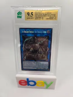 Yugioh Tri-Brigade Shuraig The Ominous Omen PHRA-EN048 Secret 1st ED - MNT 9.5 - Image 1
