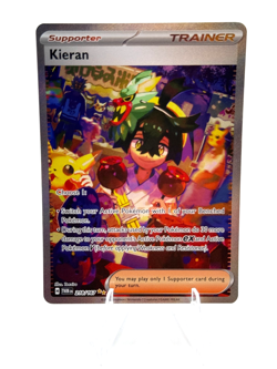 Pokemon Kieran Special Illustration Rare Twilight Masquerade 218/167 - Image 1