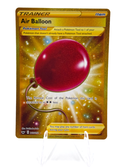 Pokemon Air Balloon Secret Rare Sword & Shield Base Set 213/202 - Image 1