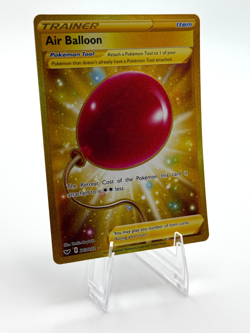 Pokemon Air Balloon Secret Rare Sword & Shield Base Set 213/202 - Image 3