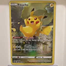 Pokemon Pikachu GG30/GG70 Crown Zenith Galarian Gallery Holo Ultra Rare Basic 6… - Image 1