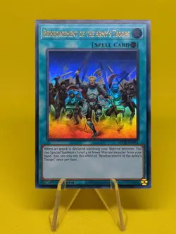 Yugioh - Reinforcement of the Army's Troops (MP22-EN051) - Ultra Rare 1st Ed - Image 1