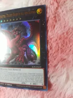 Yu-gi-oh! Disaster, Dragon Ruler of All Apocalypses ALIN-EN049 Ultra Rare 1st Ed - Image 3