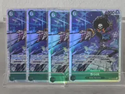 BROOK SR OP15-032 ONE PIECE Card Adventure on KAMI’s Island English 4pc Playset - Image 1
