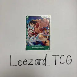 Monkey.D.Luffy PRB02-005 NM Red Bull Double Don Event Stamp Participation Promo - Image 1