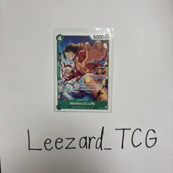 Monkey.D.Luffy PRB02-005 NM Red Bull Double Don Event Stamp Participation Promo - Image 3