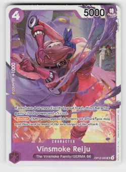Legacy of the Master #OP12-063 Vinsmoke Reiju - Image 1