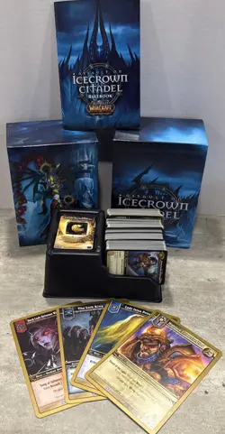 Assault on Icecrown Citadel World of Warcraft Raid Deck Please Read. Preowned - Image 1