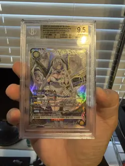 Signed UNION ARENA NIKKE Precious Booster PC02BT/NIK-2-015 PcSR ☆☆☆ Cinderella - Image 1