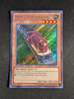 Yugioh - Express Train Trolley Olley DRLG-EN037 HOLO Secret Rare NM FAST SHIP!!! - Image 1