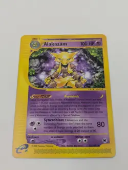 Pokemon Alakazam TCG Expedition Base Set, Regular Rare Card 33/165 - Image 2
