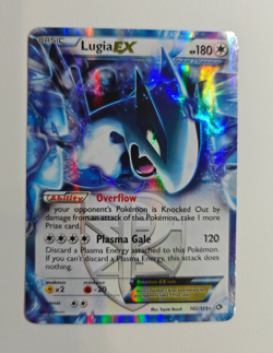 Lugia EX 102/113 Legendary Treasures Holographic Rare NM Condition Card - Image 1