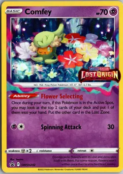 Comfey - (Prerelease) Promo SWSH: Sword & Shield Promo Cards SWSH242 NM - Image 1