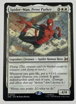 Spider-Man, Peter Parker NM, English MTG Spider-Man - Eternal - Image 1