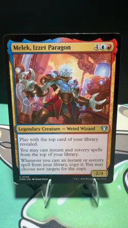 Melek, Izzet Paragon 345 Uncommon Commander Masters Magic: The Gathering LP - Image 1