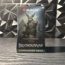 MTG Bloomburrow Commander Deck – Peace Offering – Magic The Gathering Sealed - Image 1