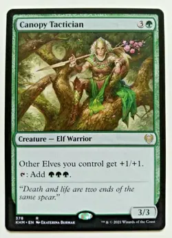 mtg magic canopy tactician ENGLISH FRENCH tacticienne de la canopee 4 available - Image 1