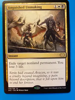 MTG 1x Anguished Unmaking # 170 Double Masters 2022 Magic the Gathering x1 NM - Image 1