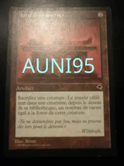 mtg magic altar of dementia tempest FRENCH vf fr autel de la demence tempete - Image 1
