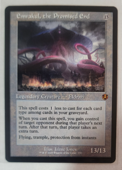 EMRAKUL, THE PROMISED END - Retro Frame - Innistrad Remastered - MTG Mythic #330 - Image 1