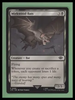 1 x Mirkwood Bats - Universes Beyond: The Lord of the Rings - NM-Mint - MTG - Image 1