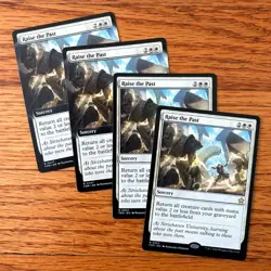 MTG 4x Raise the Past x4 NM - 2 Extended Art - Foundations, English - Image 1