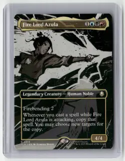 2025 MTG - Avatar: The Last Airbender: Borderless Fire Lord Azula Rare Regular - Image 1