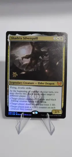 Magic: The Gathering Shadrix Silverquill Strixhaven Prerelease Foil #230/275 - Image 2