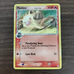 Mankey 70/110 - HP Holon Phantoms - 2006 Common Pokemon TCG Card - Image 1