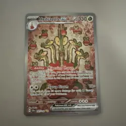 Pokemon Hydrapple ex 167/142 SV07 Stellar Crown Special Illustration Holo - NM - Image 1