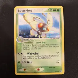 Pokemon Butterfree 2/112 EX FireRed & LeafGreen Holo Rare English 100 HP Card - Image 1
