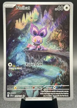 Noibat 169/159 IR Journey Together Illustration Rare Pokemon Card NM/M - Image 1