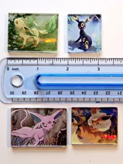 Pokemon Eeveelution Fridge Magnet Set 11pc Eevee Umbreon Sylveon Espeon Vaporeon - Image 4