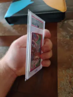 Pokemon Bandai Carddass Anime Entei Movie 2 Japanese 2000 PSA 9 MINT - Image 4