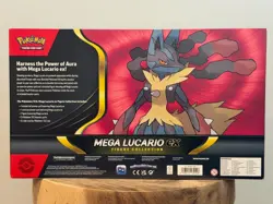 Pokemon TCG Mega Lucario ex Premium Figure Collection Box Factory Sealed - Image 2