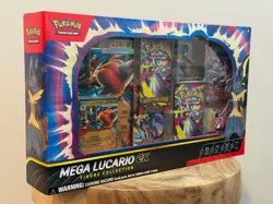 Pokemon TCG Mega Lucario ex Premium Figure Collection Box Factory Sealed - Image 3