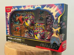 Pokemon TCG Mega Lucario ex Premium Figure Collection Box Factory Sealed - Image 4