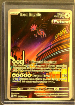 Pokemon TCG Iron Jugulis 216/182 Paradox Rift Illustration Rare NM/M - Image 1