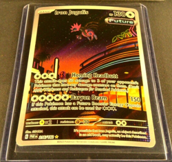 Pokemon TCG Iron Jugulis 216/182 Paradox Rift Illustration Rare NM/M - Image 3
