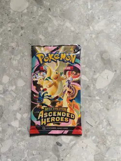 HEAVY! 22.84g Pokemon TCG Ascended Heroes Booster Pack (SEALED) god packU - Image 3