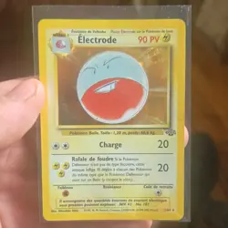 Pokemon Electrode Jungle Holo Rare 2/64 French 90 HP Unlimited Mitsuhiro Arita - Image 1