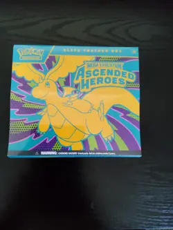 Pokemon TCG Ascended Heroes Elite Trainer Box Dragonite N's Zekrom - Image 1